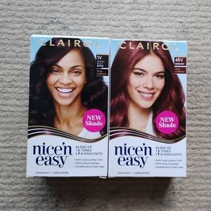 🆕️Clairol Nice N Easy Permanent Hair Color Duo | Rich Reds